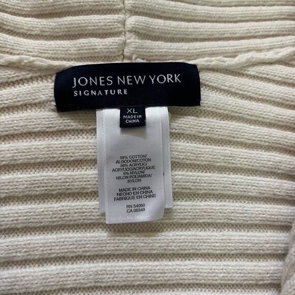 Jones New York Signature XL beige cardigan - Picture 7 of 7